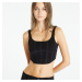 Top Sixth June Knit Crop Top Black