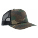 šiltovka BRANDIT - Camo - 7051-woodland+black