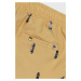 Detské plavkové šortky Protest PRTCHRIS JR žltá farba