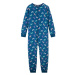Dievčenský pyžamový overal+overal pre bábiku (2-dielna súprava)
