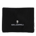 Šál Karl Lagerfeld K/Ikonik 2.0 Knit Scarf Čierna