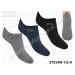 STEVEN Froté ponožky s ABS Steven-132-H ZF12-tm.modrá