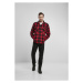 Brandit Lumberjacket red/black