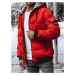 Red Men's Quilted Dstreet Winter Jacket