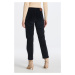 DŽÍNSY GANT CORD CROPPED FLARE JEANS EVENING BLUE