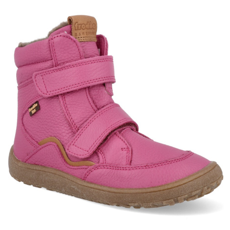 Zima 2023 Barefoot zimná obuv s membránou Froddo - BF Tex Winter Fuxia ružová