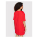 LOVE MOSCHINO Každodenné šaty W592334M 3876 Červená Regular Fit
