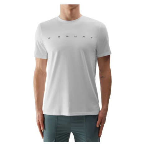 4F TSHIRT Pánske tričko, biela, veľkosť