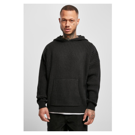 Knitted hood black Urban Classics