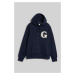 MIKINA GANT G GRAPHIC HOODIE EVENING BLUE