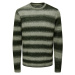 Only & Sons   ONSMARCEL REG 3 GRADIENT CREW KNIT 22027155  Svetre Zelená