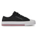 Tommy Hilfiger Plátenky Low Cut Lace-Up Sneaker T3A9-33185-1687 S Čierna