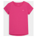 Detské tričko 4F HJL22-JTSD001 ružové Růžová 152