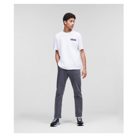 Tričko Karl Lagerfeld Unisex Future Graphic T-Shirt Biela