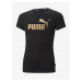 Black Girls' T-Shirt Puma ESS+ - Girls