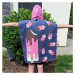 Pončo borntoswim ice cream poncho junior blue/pink