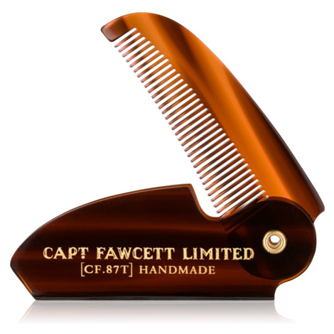 Captain Fawcett Accessories Moustache Comb skladací hrebeň na fúzy