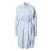 Polo Ralph Lauren Košeľové šaty  modrá / biela