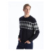 LC Waikiki Crew Neck Long Sleeve Men's Knitwear Sweater