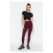 Jerf Lily - Burgundy High Waist Consolidating Leggings