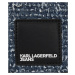 Kabelka Karl Lagerfeld Jeans Tech Leather Small Half Moon Modrá