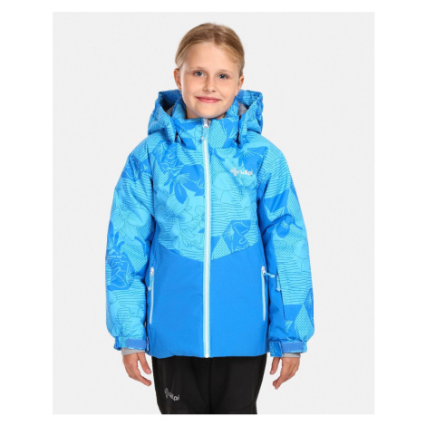 Girls' ski jacket Kilpi SAMARA-JG Blue
