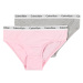 Calvin Klein Underwear Nohavičky  sivá / ružová