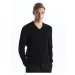 LC Waikiki V-Neck Long Sleeve Men's Knitwear Sweater