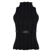 Trendyol Limited Edition Black Belted Knitwear Sweater