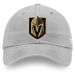 Vegas Golden Knights čiapka baseballová šiltovka NHL Core Grey Curved Unstructured Strapback Cap