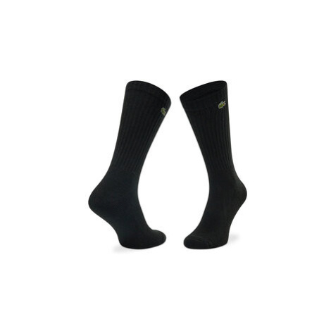 Lacoste Ponožky Vysoké Unisex RA4182 Čierna