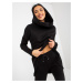 Black Women's Basic Tracksuit with Trousers