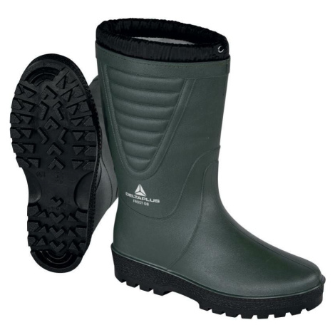 Delta Plus FROST OB SRA Zateplené pracovné čižmy Zelená-Čierna, 36
