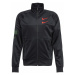Nike Sportswear Tepláková bunda  oranžovo červená / svetlozelená / čierna