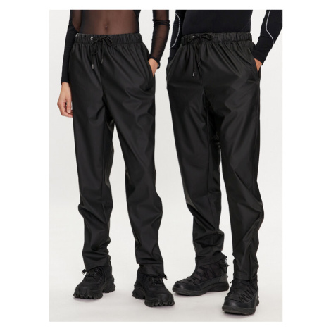 Rains Nepremokavé nohavice Rain Pants Slim W3 18580 Čierna Slim Fit