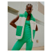 Vesty pre ženy The Jogg Concept - krémová, zelená