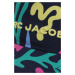 Detská čiapka Marc Jacobs čierna farba, s potlačou