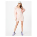 Nike Sportswear Šaty  pastelovo ružová / biela