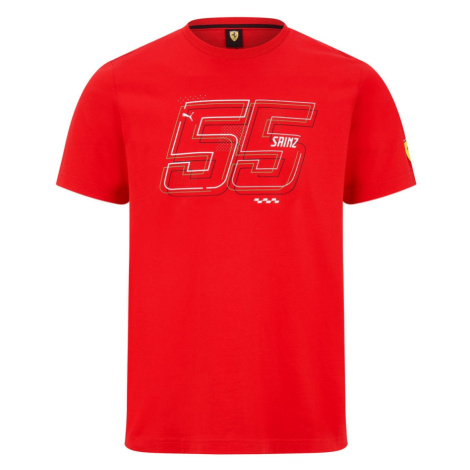 Ferrari pánske tričko Carlos Sainz red F1 Team 2022 Puma