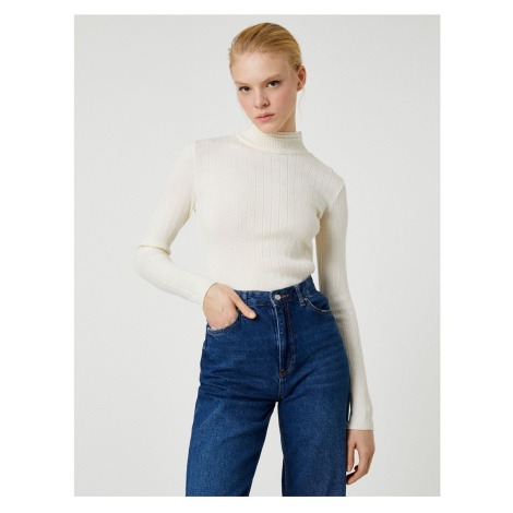 Koton X Şahika Ercümen - Ribbed Half Turtleneck Knitwear Sweater