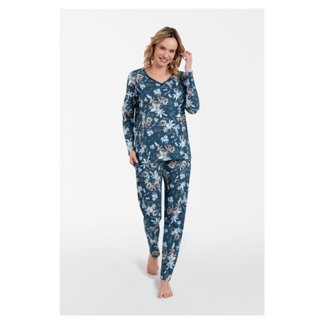 Women's pajamas Madison, long sleeves, long pants - print Italian Fashion