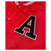 Červená pánska baseballová mikina (8B1157-18)