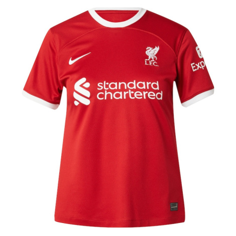 NIKE Dres 'Liverpool FC'  červená / biela