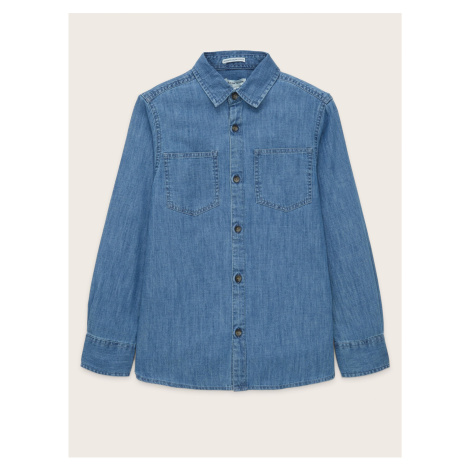 Blue Boys Denim Shirt Tom Tailor - Boys