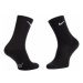 Nike Súprava 2 párov vysokých ponožiek unisex SX6842 010 Čierna