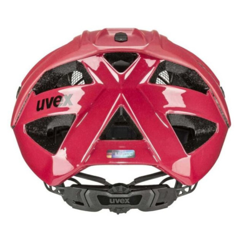 Uvex QUATRO CC Cyklistická prilba, červená, veľkosť