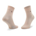 Tommy Hilfiger Súprava 2 párov vysokých dámskych ponožiek 701218407 Ružová