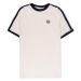 Sergio Tacchini  Hadow Ringer T-Shirt Gardenia  Tričká a polokošele Biela