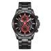 Pánske hodinky NAVIFORCE - NF9149 (zn090b) black / red