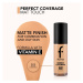 flormar Perfect Coverage Mat Touch Foundation zmatňujúci make-up pre zmiešanú až mastnú pokožku 